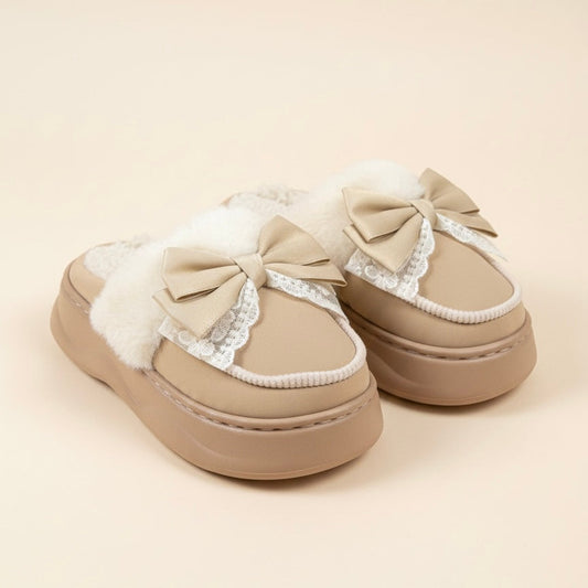 LUXE COMFORT MULES - BEIGE